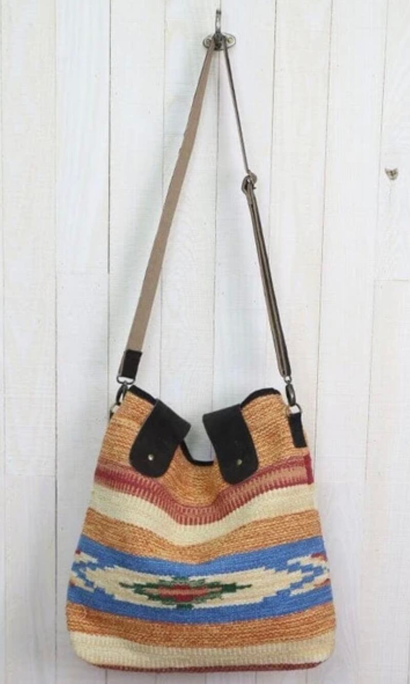 Lovestitch Vadoma Crossbody Tote Bag – Southwestern Boho Style
